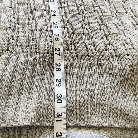 C by Bloomingdale's Women's Wool Cashmere Open Front Cardigan Sweater Size Large - Picture 11 of 12